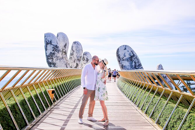 3 Hour Golden Bridge Photoshoot in Ba Na Hills - A Private Photo Shoot Above Da Nang