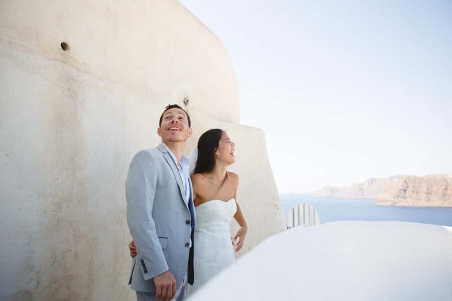 30’ Photoshoot in Oia! 30 edited photos! Effortless & Fun! - Timing, light, and the Oia crowd