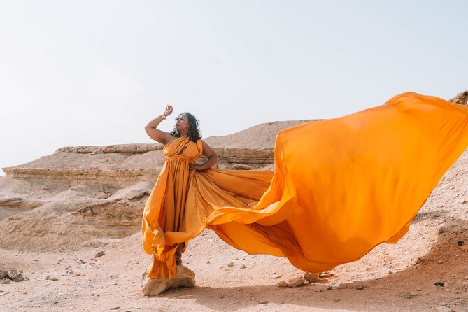 4 Hours Private Photoshoot in Giza with Flying Dress - Who Will Enjoy This Most