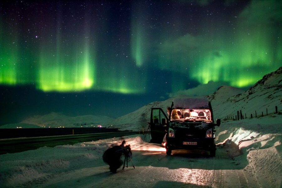 Akureyri: Northern Lights Photography Tour - Leaving Akureyri for a darker sky