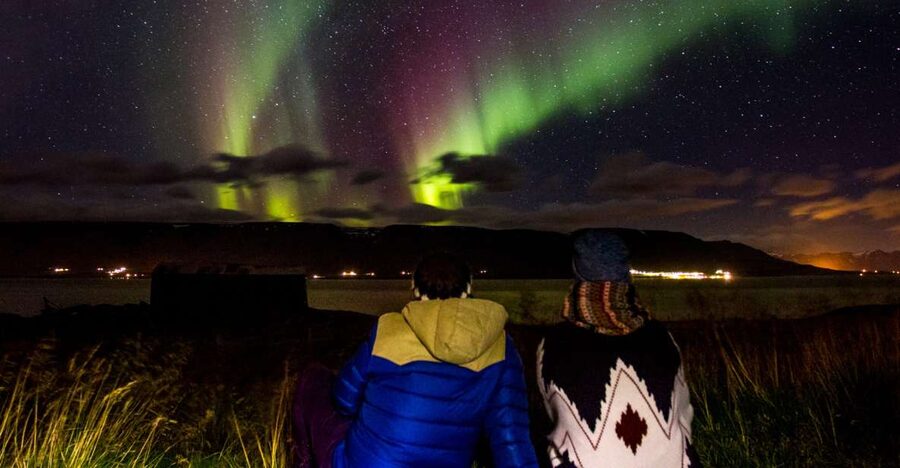 Akureyri: Northern Lights Photography Tour - Waiting under the Aurora