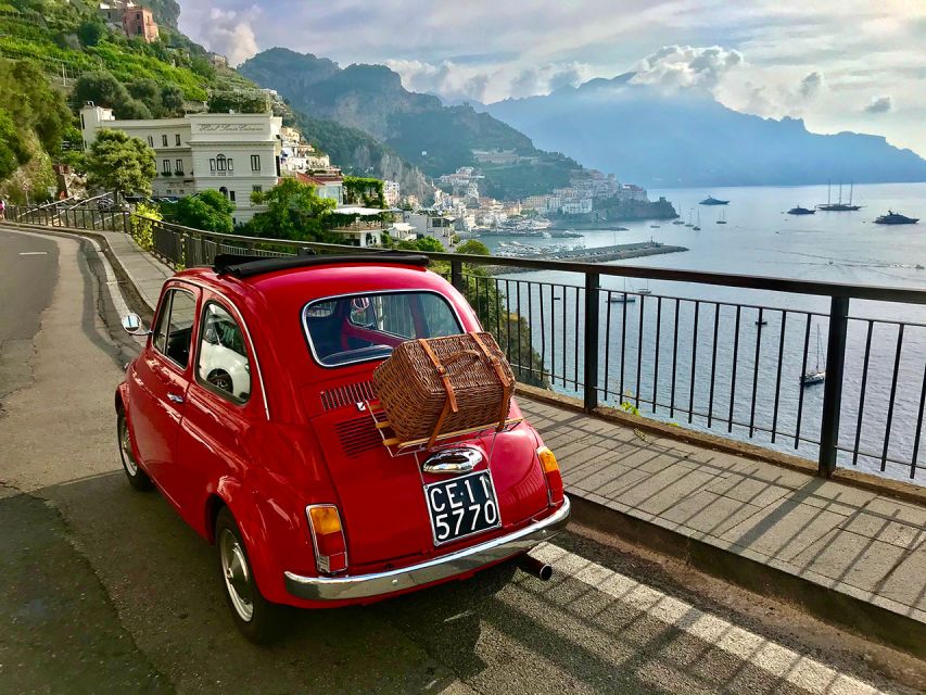 Amalfi Coast: Photo Tour with a Vintage Fiat 500 - Praiano for Quieter, More Natural Portraits