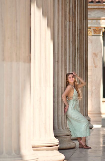 Ancient Greece Photoshoot - What happens during the 30-minute session