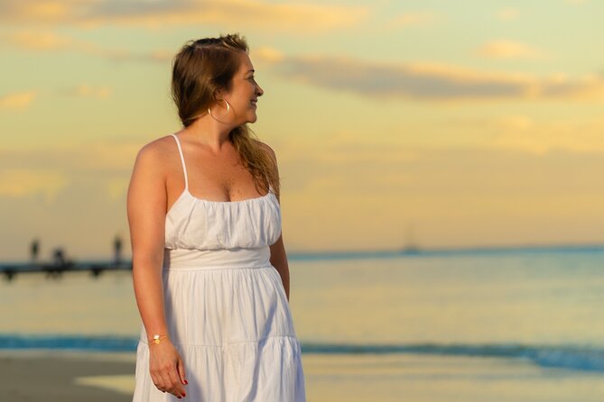 Antigua Photoshoots - Blue Hues and Golden Hours - Shirley Heights at the Start of the Session