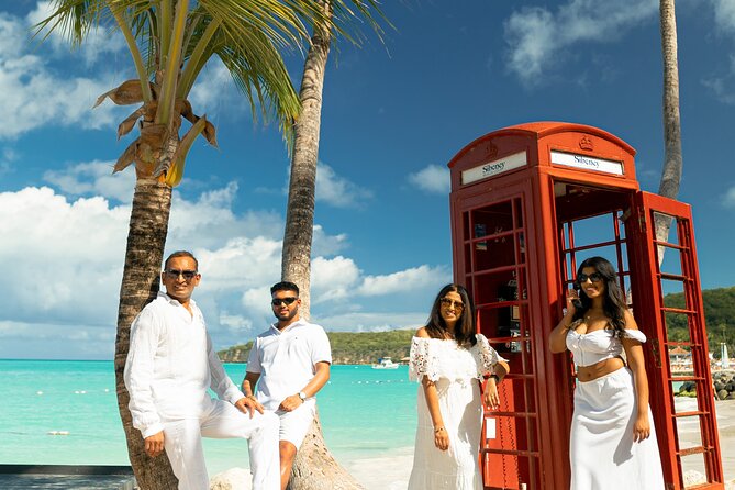 Antigua Photoshoots - Blue Hues and Golden Hours - What You Receive After the Two Hours