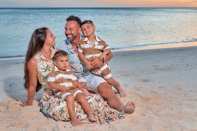 Aruba Professional Sunset Photo Shoot Experience With A Local - The Photograph Package: Digital Files and Four Polaroids