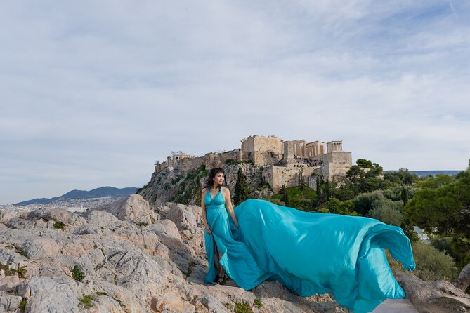 Athens Flying Dress Photoshoot - Key points at a glance
