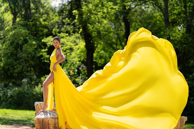Athens: Flying Dress Photoshoot "Express Package" - What the Athens Flying Dress Session Really Is