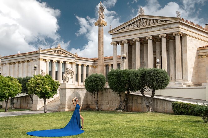 Athens: Flying Dress Photoshoot "Express Package" - How the 30-Minute Shoot Works