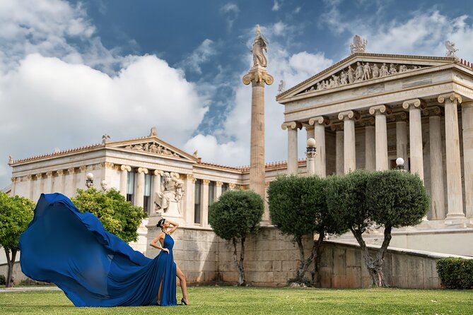 Athens: Flying Dress Photoshoot "Marilyn Package" - How the one-hour photoshoot works