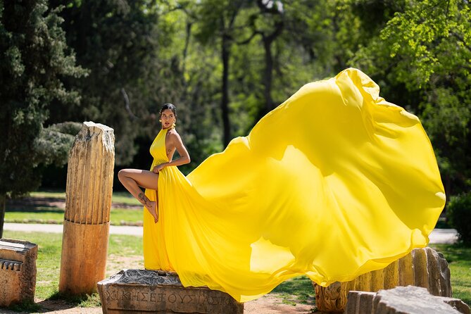 Athens: Flying Dress Photoshoot "Marilyn Package" - Weather, timing, and the best kind of occasion