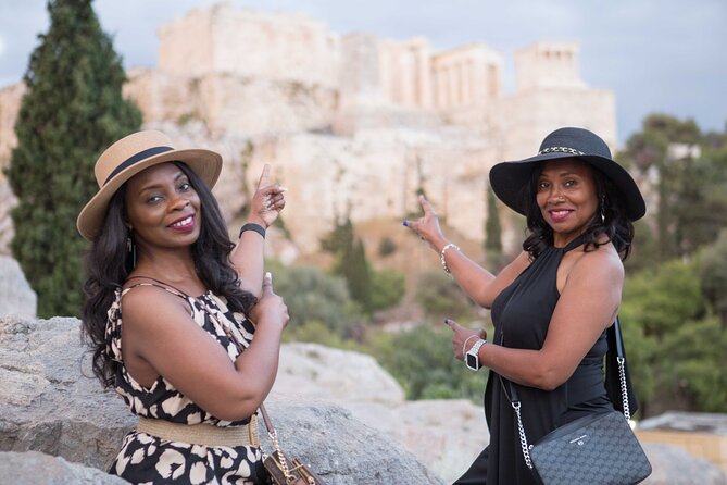Athens Old City Private Photoshoot Tour/ 3hours - The Lysicrates Monument and a classic Athens backdrop