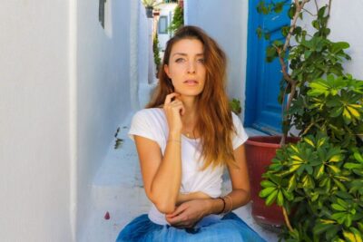 Professional photoshoot at Anafiotika Village