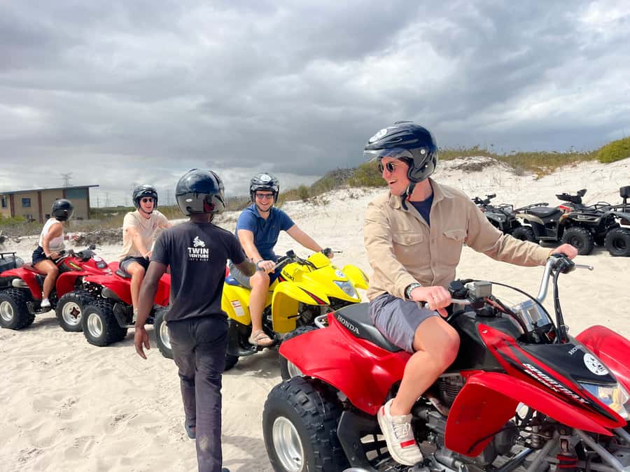 Atlantis Dunes: The best ATV- Quad Bike tour with PHOTOSHOOT - Meeting Zwelakhi, Sfiso, or Luvo at the permit office
