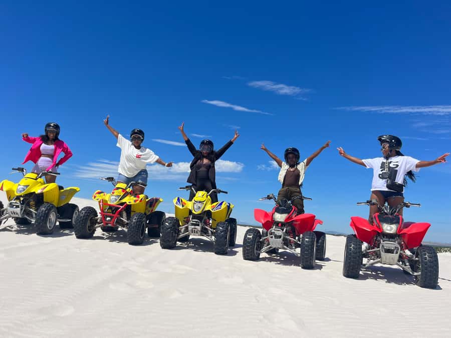 ATV Atlantis dunes: PHOTOSHOOT & VIDEOS - Adding sandboarding to the outing