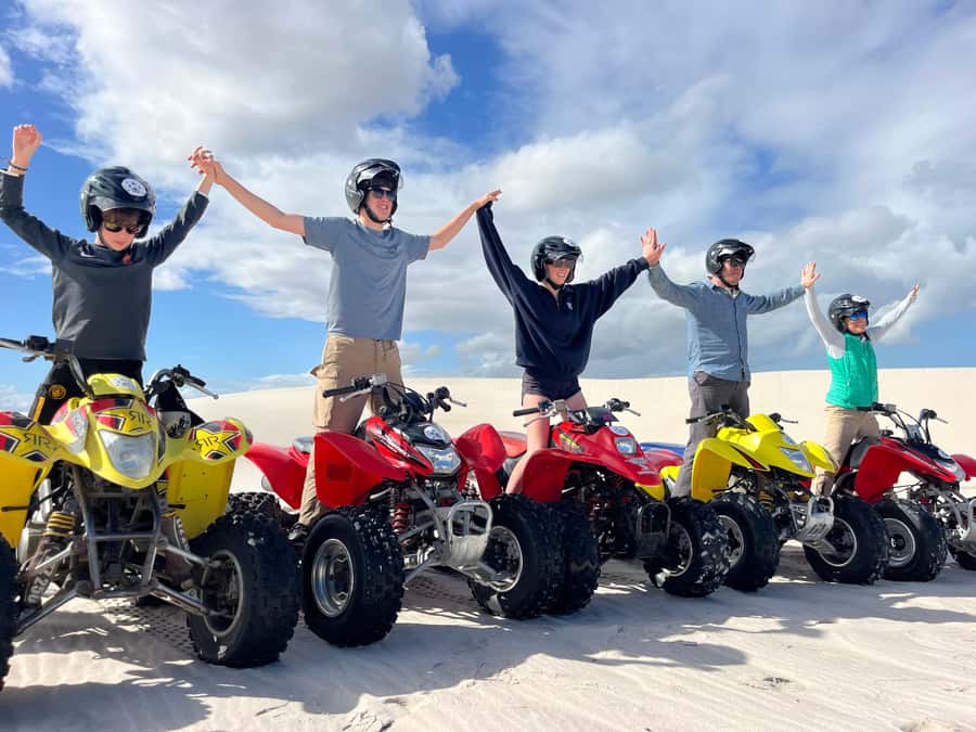 ATV Atlantis dunes: PHOTOSHOOT & VIDEOS - Riding through the dunes for one hour