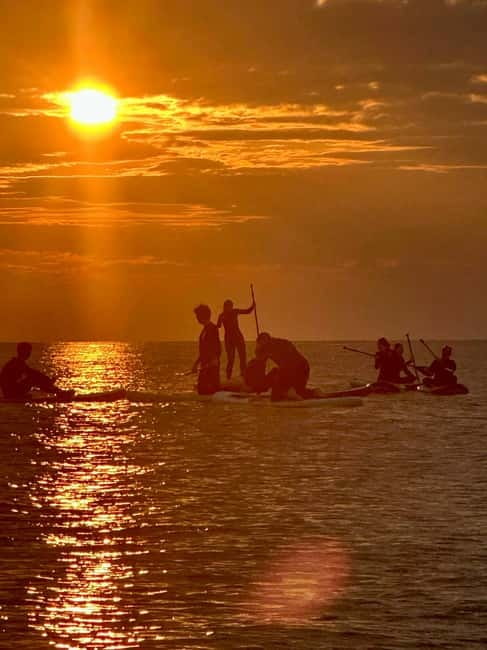 Barcelona: Paddleboarding at Sunrise. Includes: instructor, photos, equipment - How Much Value Do You Get for $29?