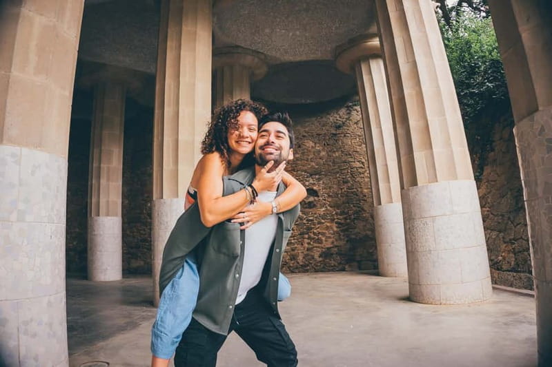 Barcelona: Park Guell Photoshoot - Your edited gallery within 48 hours