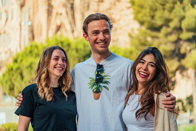 Barcelona : Private Photoshoot Outside Sagrada Familia - Finding different angles around the Sagrada Familia