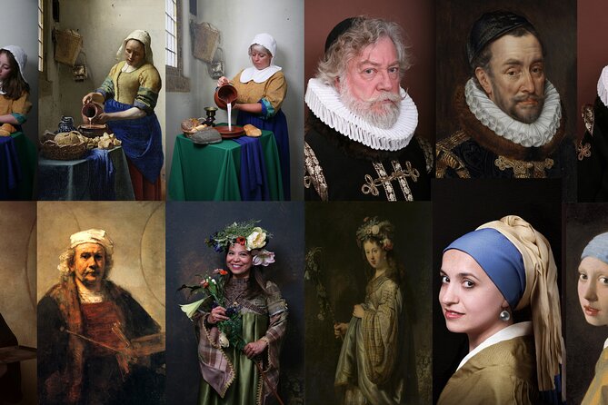 Become a Dutch Art Piece Photo Shoot in Amsterdam - Single Portrait - Who will enjoy this most?