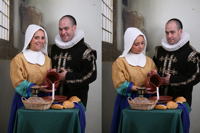 Become a Dutch Art Piece Photo Shoot in Amsterdam - Single Portrait - The costumes turn a souvenir into a story