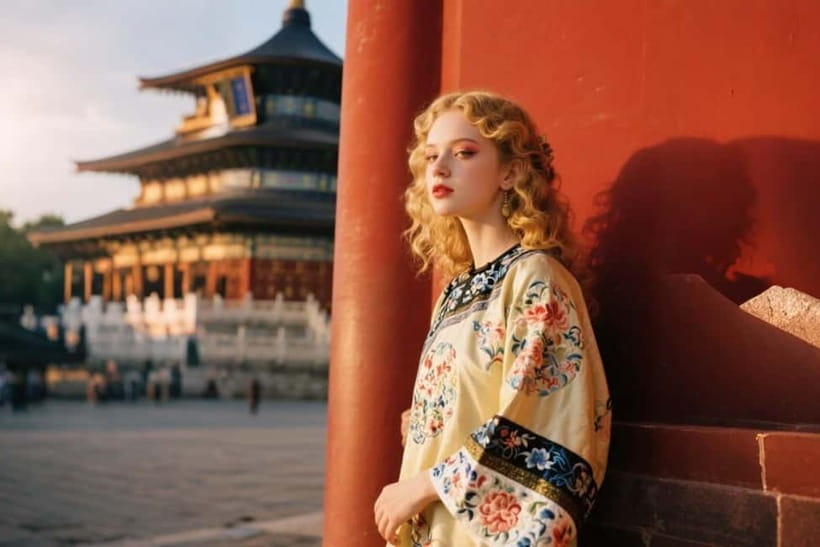 Beijing: Temple of Heaven Hanfu Photography with Ticket - Choosing your Hanfu at the studio