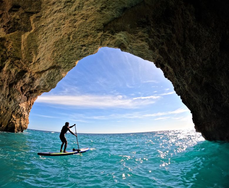 Benagil: Benagil Caves Guided Kayak Tour with Free 4K Photos - Paddling from Carvalho through the smaller caves