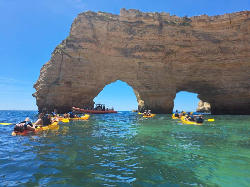 Benagil: Caves & Wild Beaches Tour w/ Local Guide, 4K Photos - What the first minutes on the water feel like