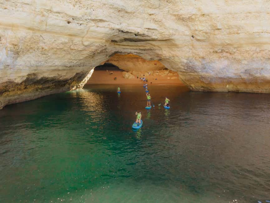 Benagil: Paddle Board Experience in Benagil Cave & 4k Photos - What makes Marinha Beach and the smaller caves worthwhile