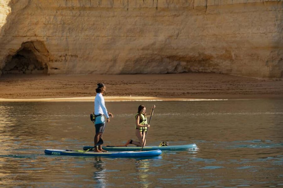 Benagil: Paddle Board Experience in Benagil Cave & 4k Photos - What to bring and how to meet the guide