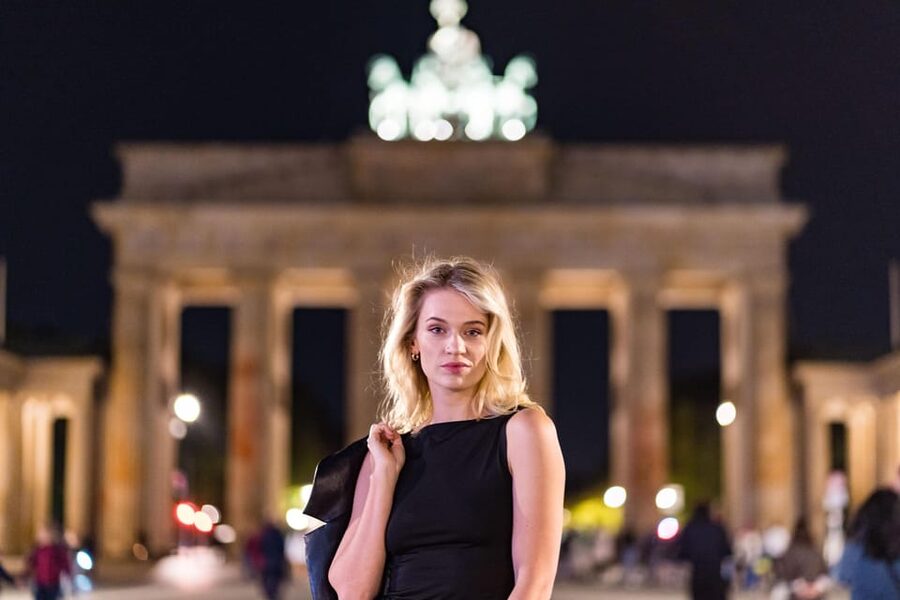Berlin by Night: Private Photoshoot at Illuminated Cityscape - Starting at the Polish Institute in Berlin