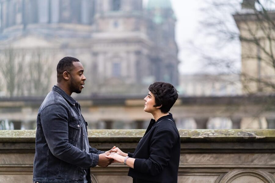 Berlin Love Story: Surprise Proposal Photography Session - What you receive after the session