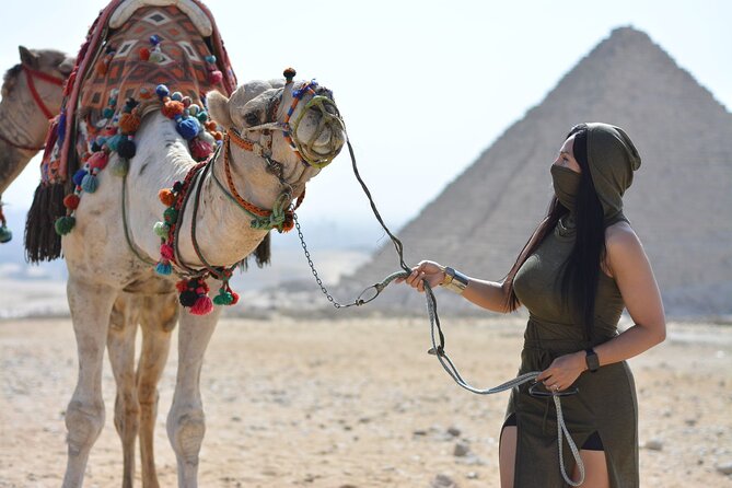 Best Day Tour pyramids,sakkara,with Professional Photographer - The Sphinx and Valley Temple add the context