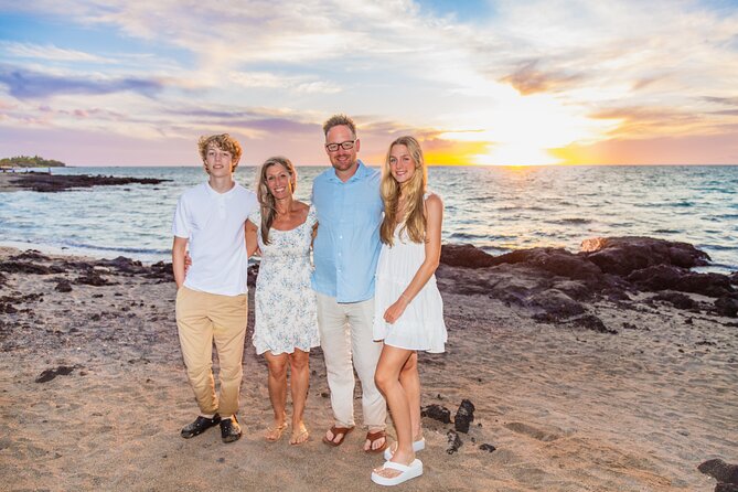 Big Island Photographer 45 minute beach portrait sessions - Timing, weather, and what to bring