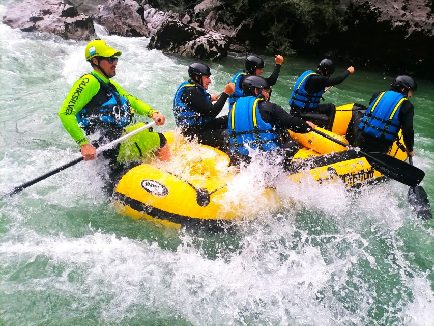 Bovec: Adventure Rafting on Emerald River Soča + FREE photos - The 1.5-hour raft ride