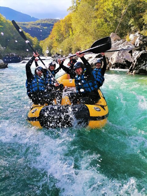Bovec: Adventure Rafting on Emerald River Soča + FREE photos - Manhattan Rock and the optional 7-meter jump