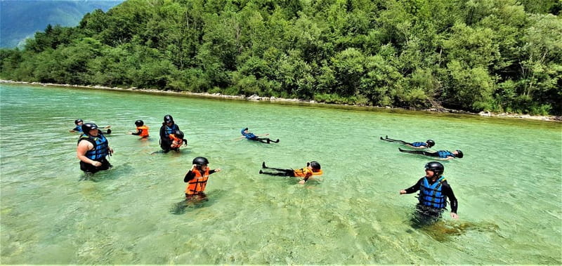 Bovec: Kinder Rafting on Soča River from 4years +FREE photos - What $70 buys you