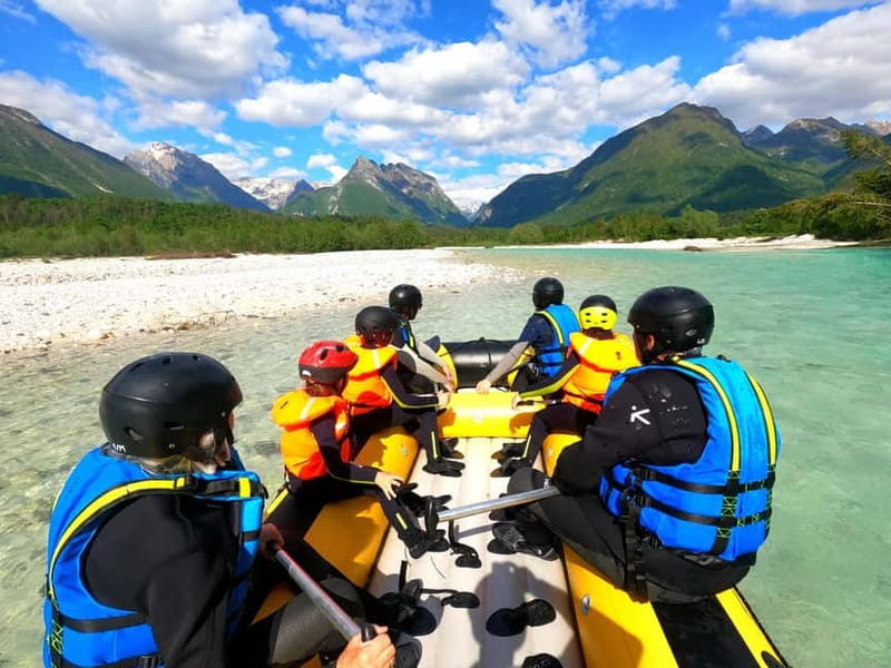 Bovec: Kinder Rafting on Soča River from 4years +FREE photos - Useful timing and clothing advice