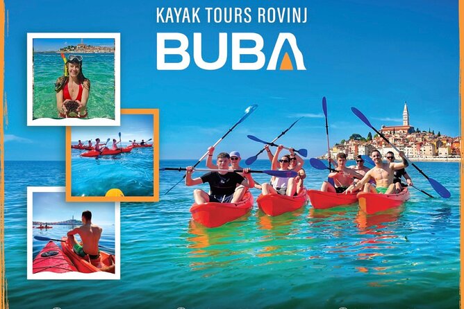 BUBA-Kayak Tours Rovinj FREE-drinks,pictures,snorkeling equipment - The first 30 minutes on the water