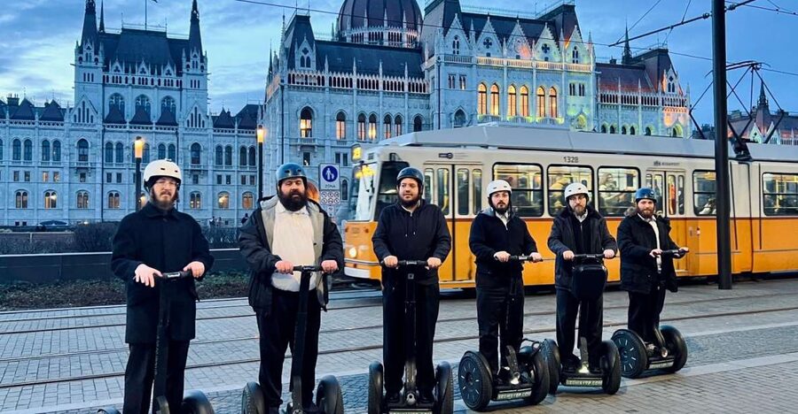 Budapest: 1 Hour Instagram Segway Tour - Setting off from Segway BP toward Elizabeth Bridge