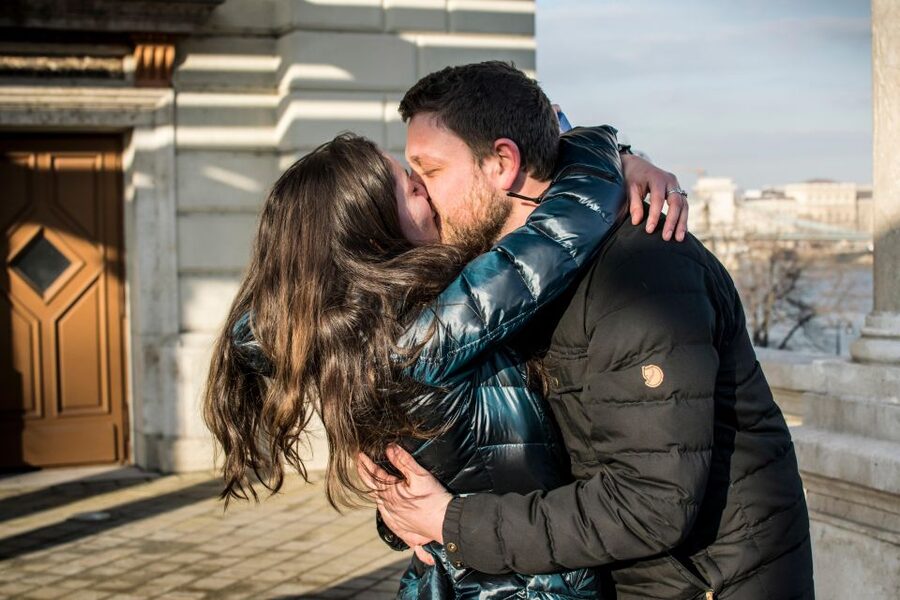 Budapest: Proposal Photos at enchanting Fisherman's Bastion - What you receive after the proposal