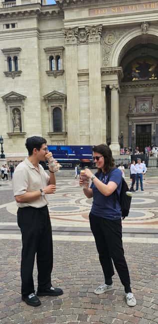 Budapest: Walking Tour with Chimney Cake & Polaroid Photos - Chain Bridge, Gresham Palace, and the route’s grandest views