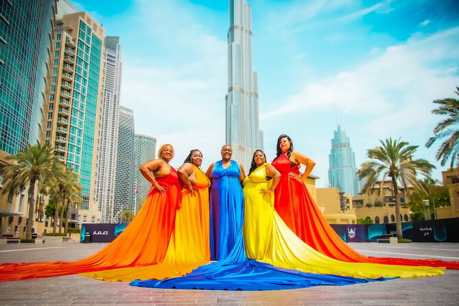 Burj Khalifa Flying Dress Instagram Videography Shoot - Why this Dubai shoot is different from a normal photo session