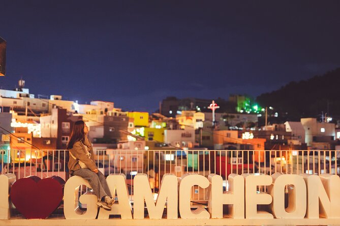 Busan Night Small Group Photo Tour (Max 7) - Gamcheon Culture Village after dark
