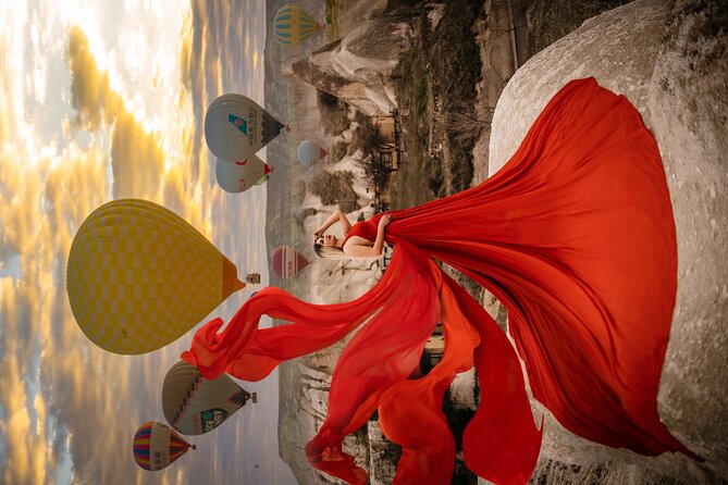 Cappadocia Flying Dress Photoshoot - How the photography session works