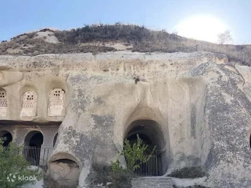 Cappadocia Instagram Half Day Tour with Transfer - Framing fairy chimneys at The Owl Cave Hotel