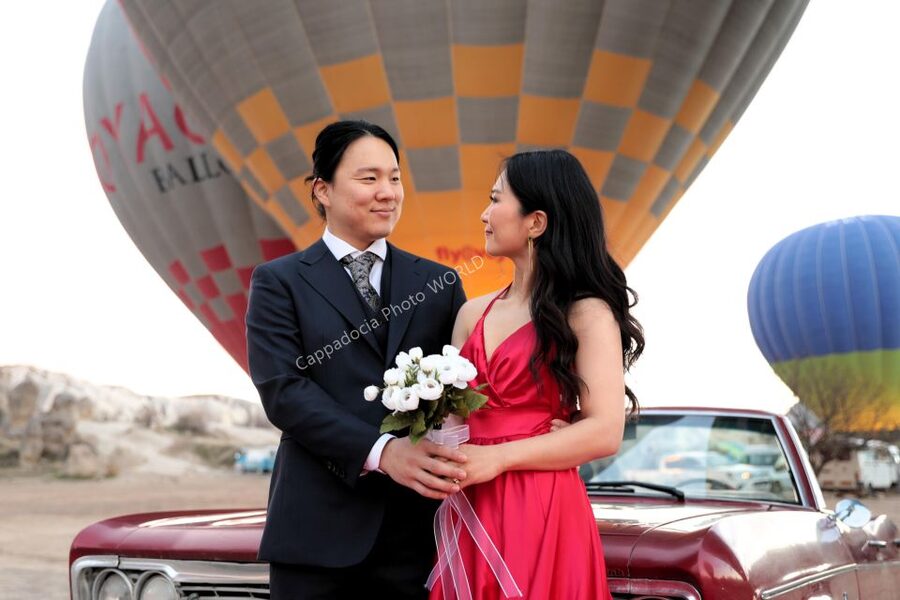 Cappadocia Photo Shoot with Classic Car and Flying Dress - Göreme: an easy first photo stop