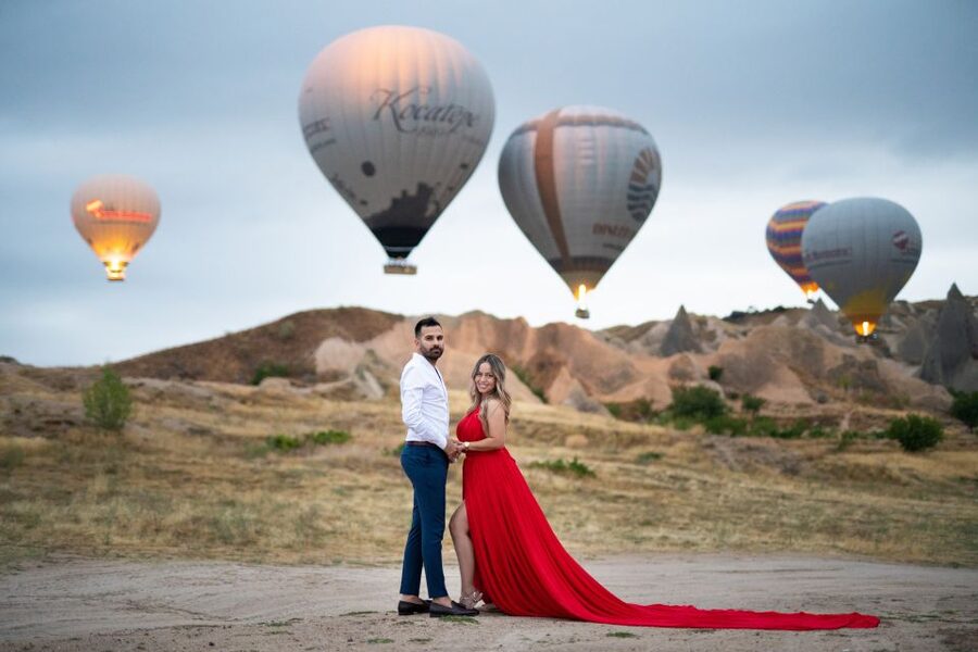 Cappadocia: Photo Shooting Tour - Rose Valley begins with the balloon launch