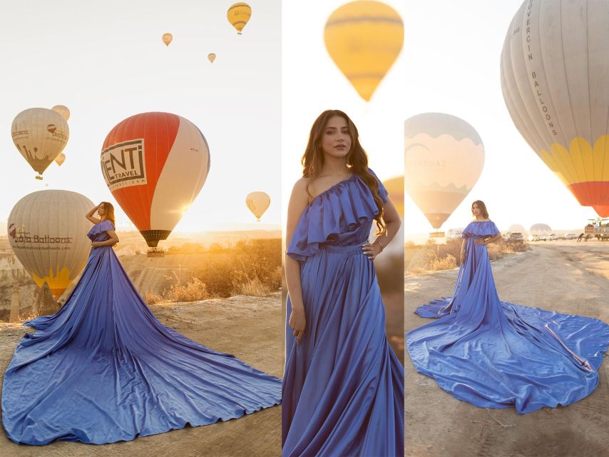 Cappadocia: Photo Shooting With Flying Dresses - How the photographer and assistant shape the result