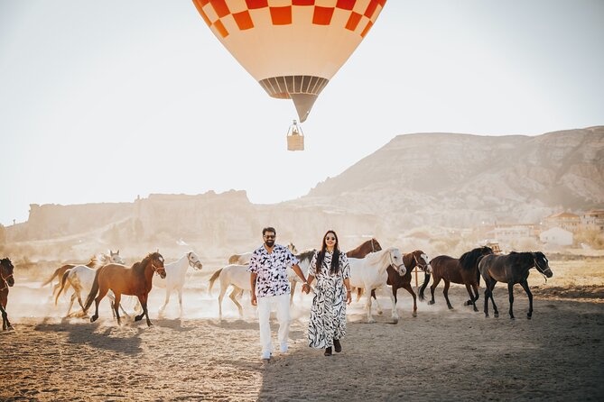 Cappadocia photoshoot best price quality service - Rose Valley adds a different color and mood